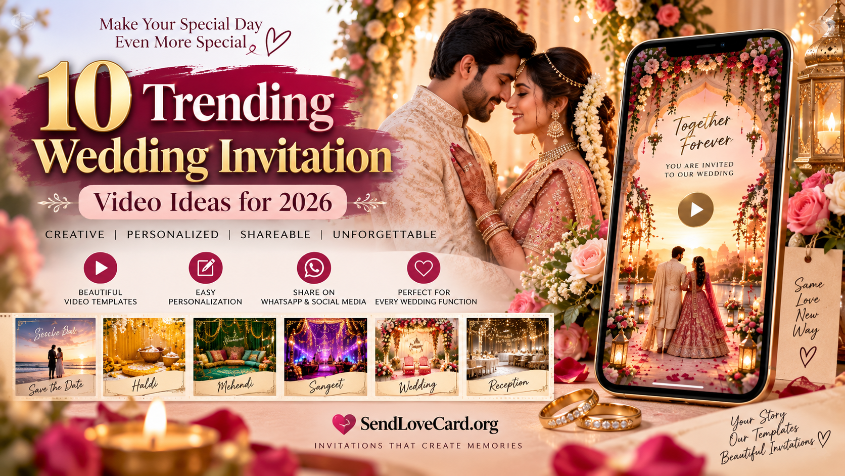 10 Trending Wedding Invitation Video Ideas for 2026